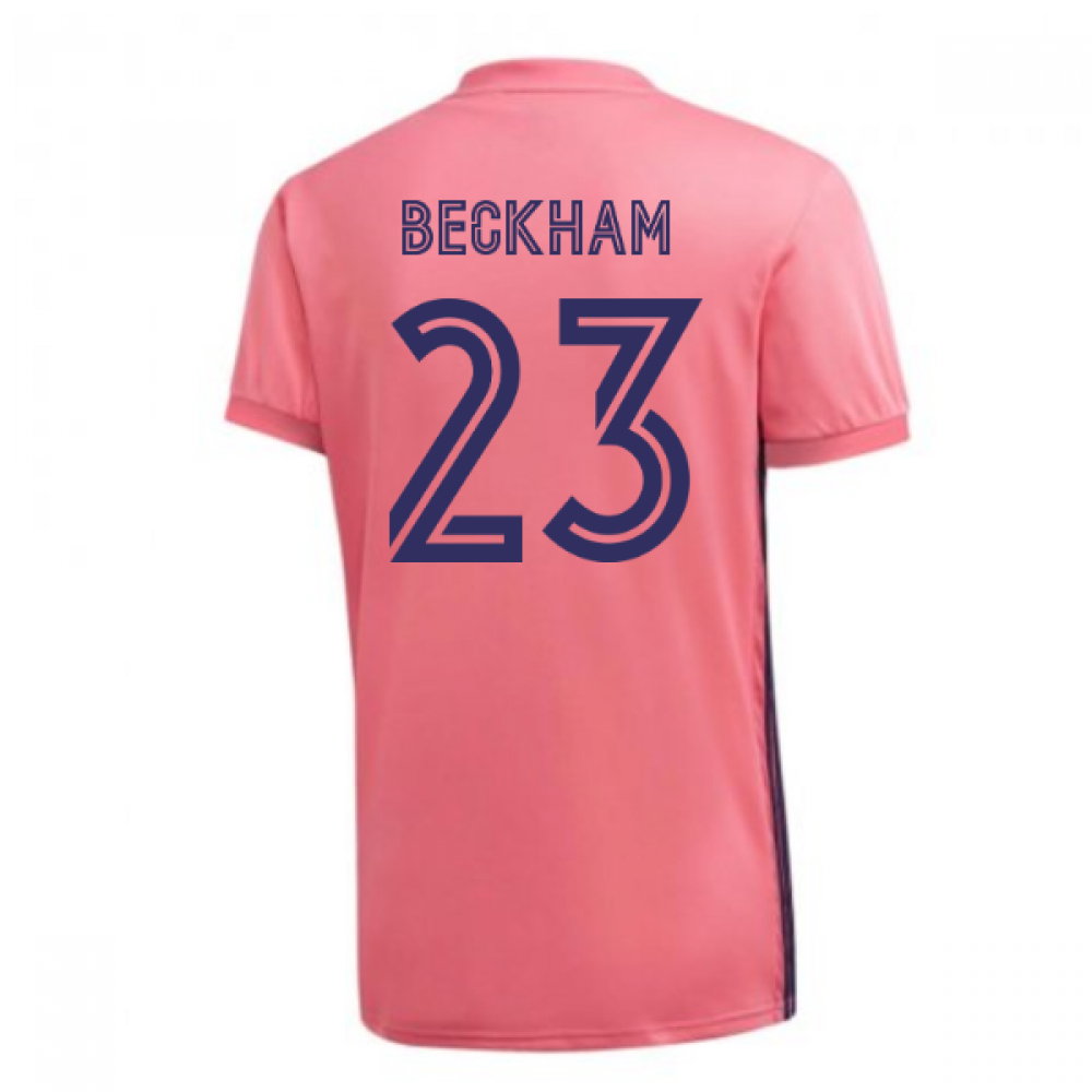 2020-2021 Real Madrid Adidas Away Football Shirt (BECKHAM 23)_0