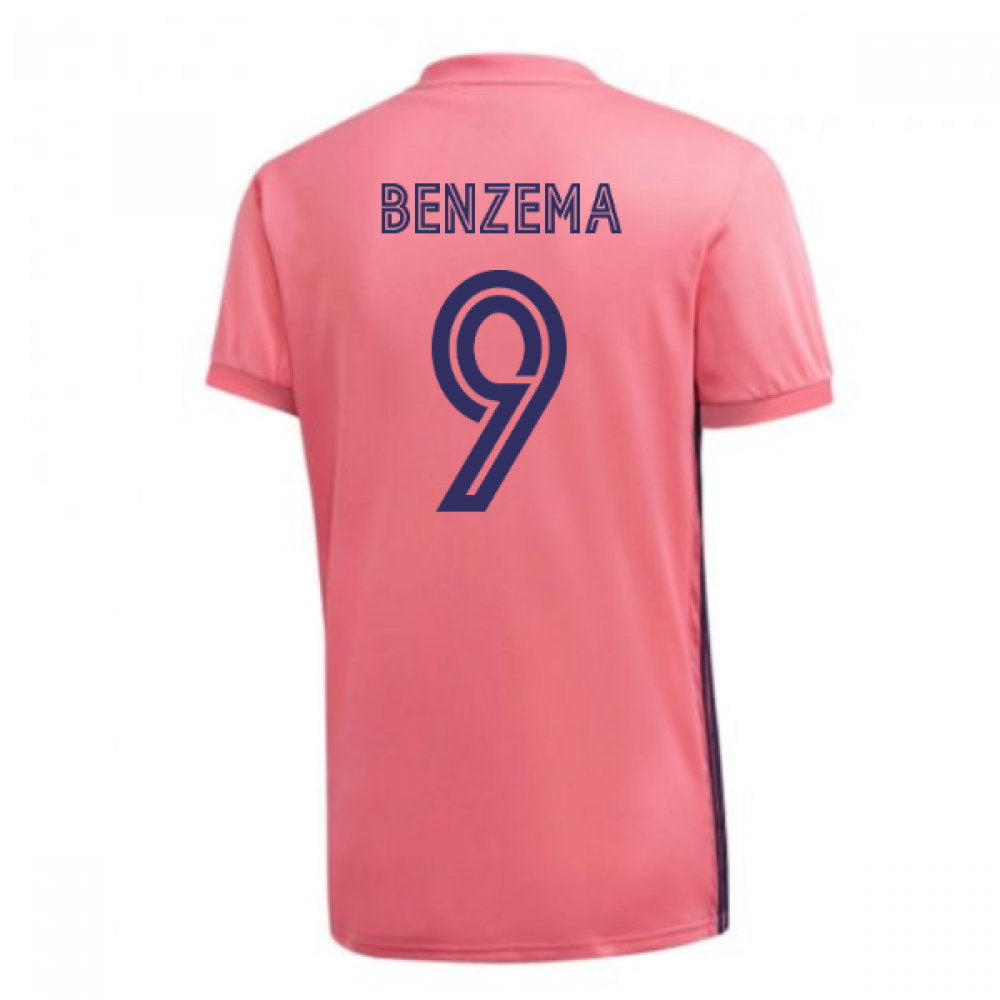 2020-2021 Real Madrid Adidas Away Football Shirt (BENZEMA 9)_0