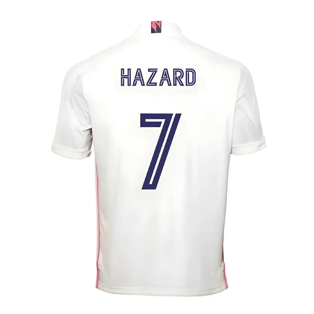 2020-2021 Real Madrid Adidas Home Football Shirt (HAZARD 7)_0