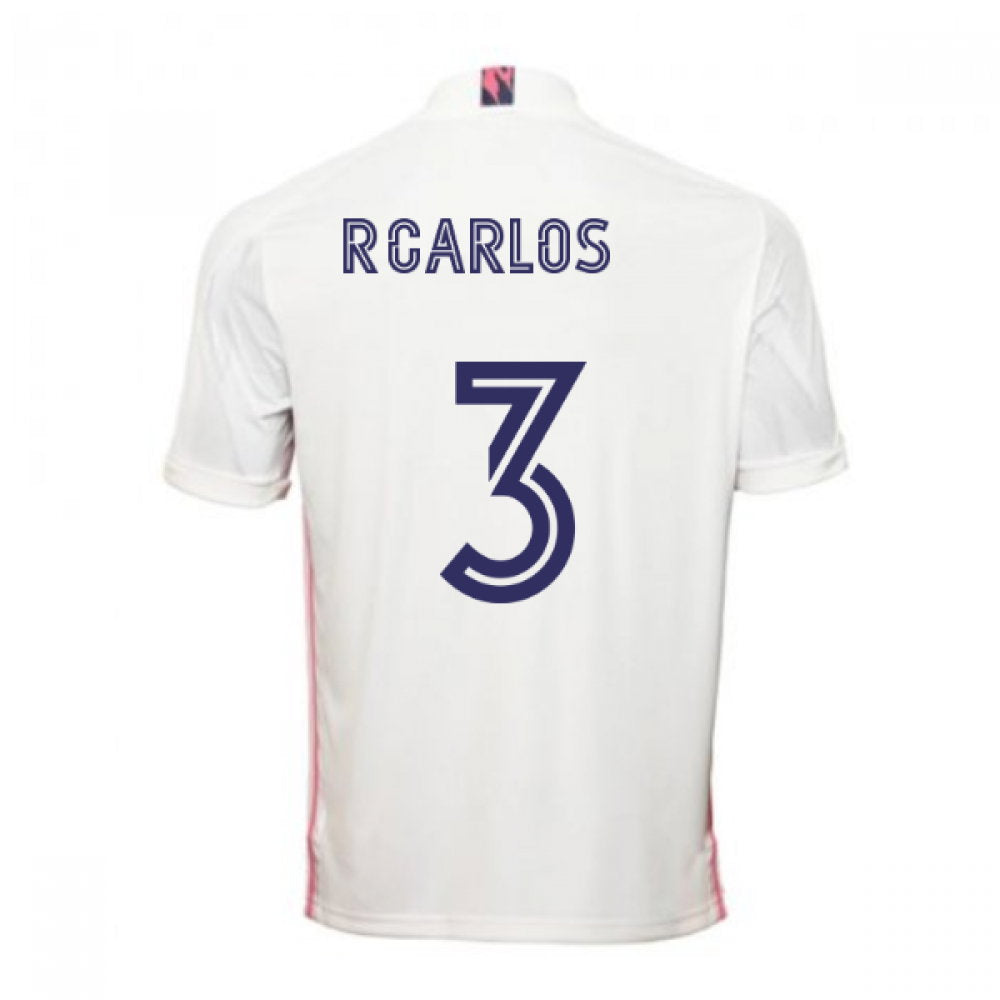 2020-2021 Real Madrid Adidas Home Football Shirt (R CARLOS 3)_0