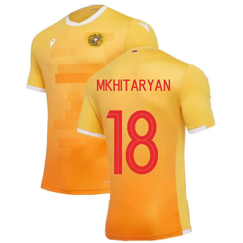 2021-2022 Armenia Away Shirt (MKHITARYAN 18)_0