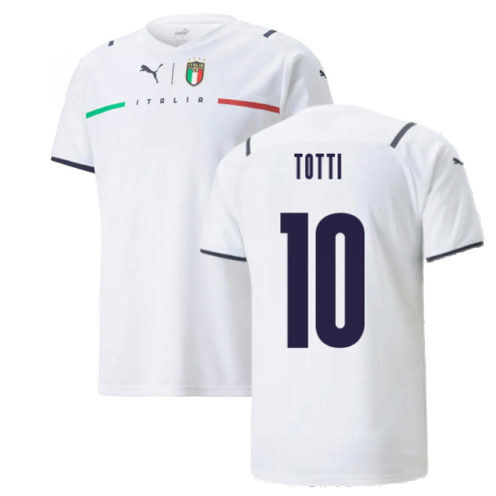 2021-2022 Italy Away Shirt (TOTTI 10)_0