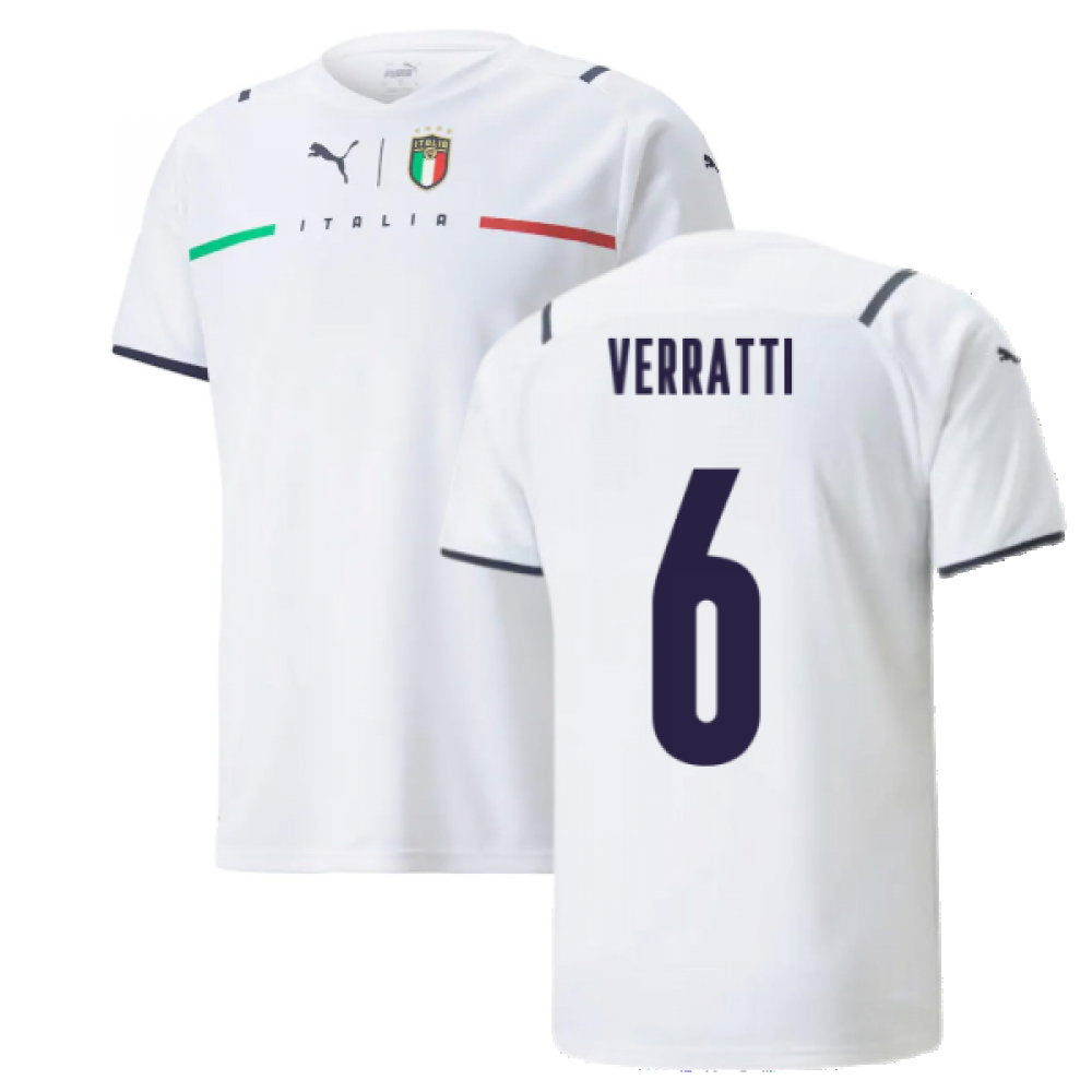 2021-2022 Italy Away Shirt (VERRATTI 6)_0