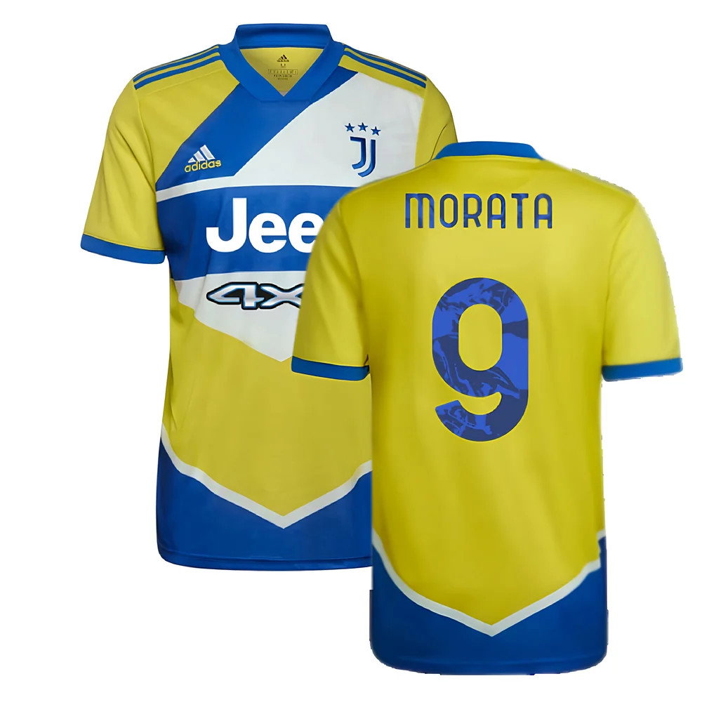 2021-2022 Juventus Third Shirt (MORATA 9)_0