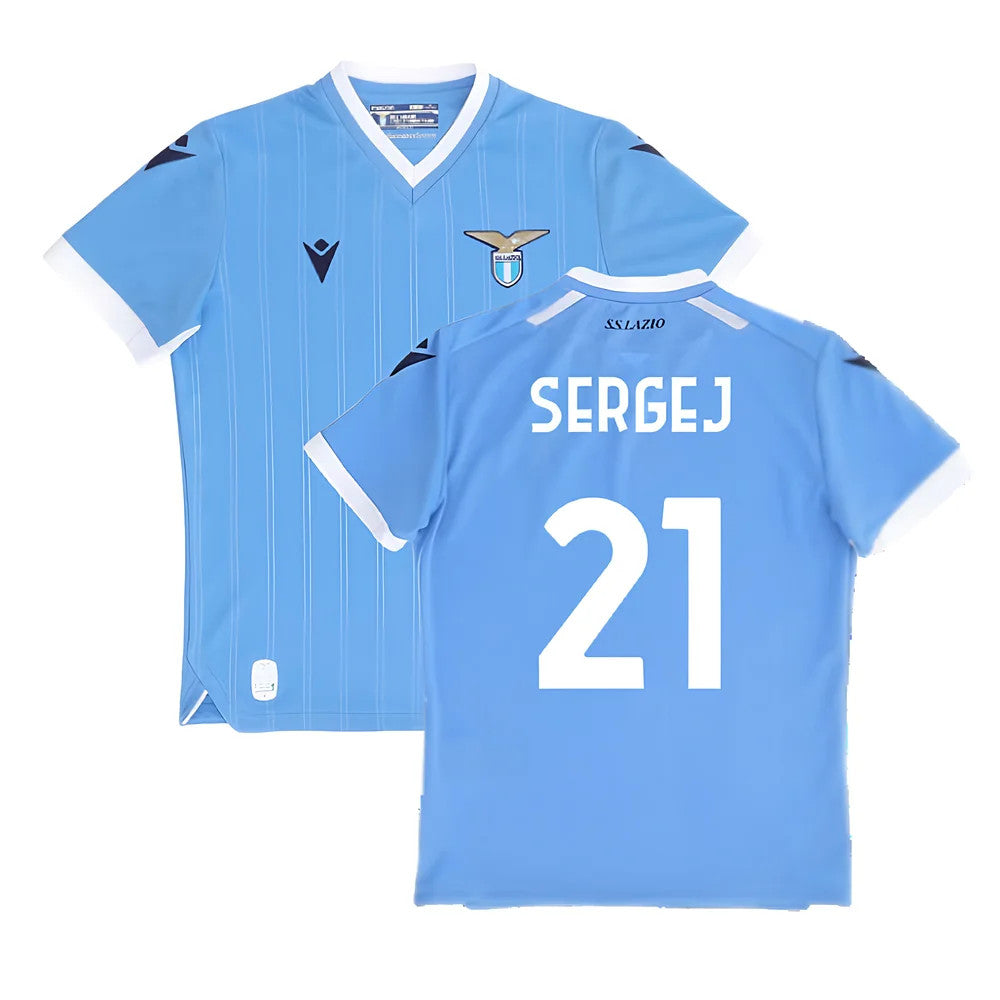 2021-2022 Lazio Home Shirt (Kids) (SERGEJ 21)_0