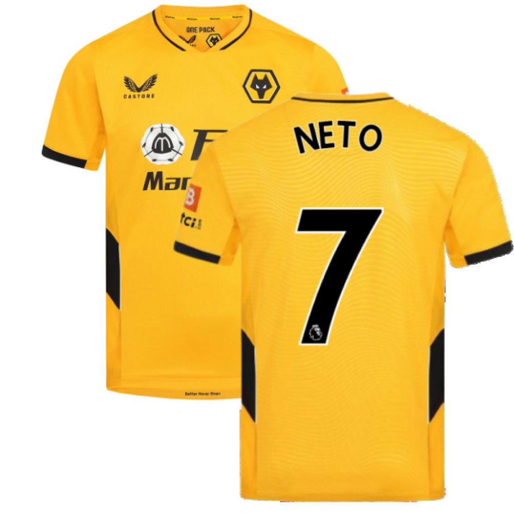 2021-2022 Wolves Home Shirt (NETO 7)_0