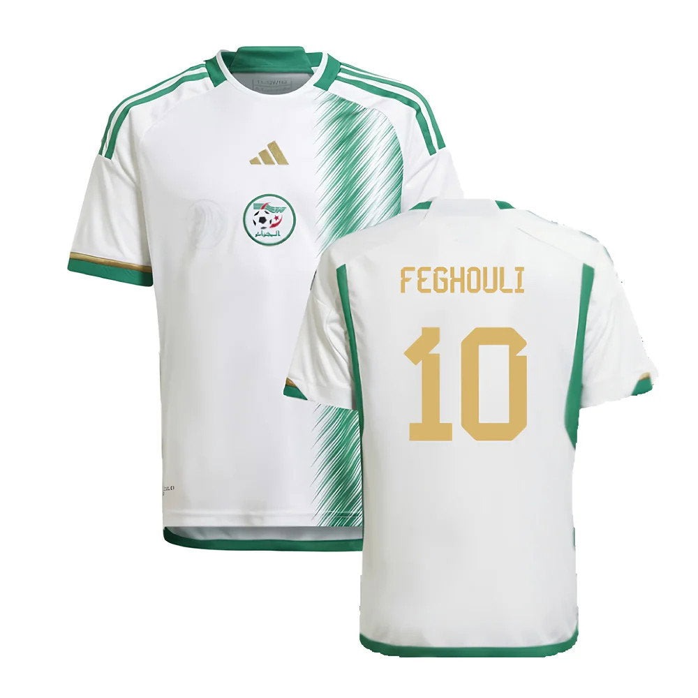 2022-2023 Algeria Home Shirt (Kids) (FEGHOULI 10)_0