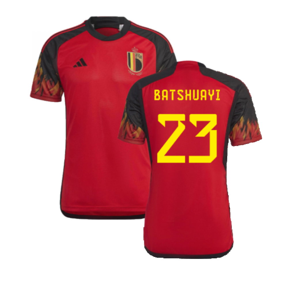2022-2023 Belgium Home Shirt (Batshuayi 23)_0