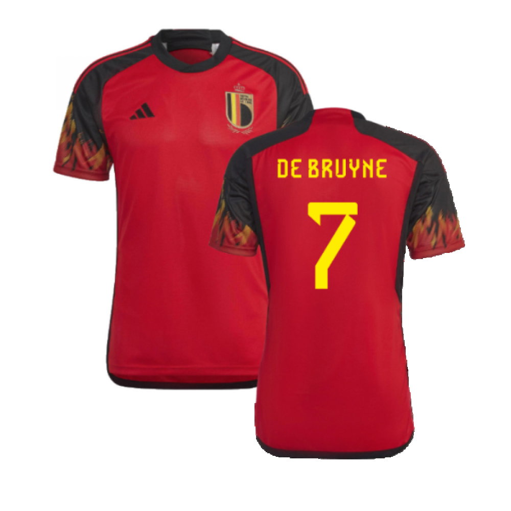 2022-2023 Belgium Home Shirt (De Bruyne 7)_0