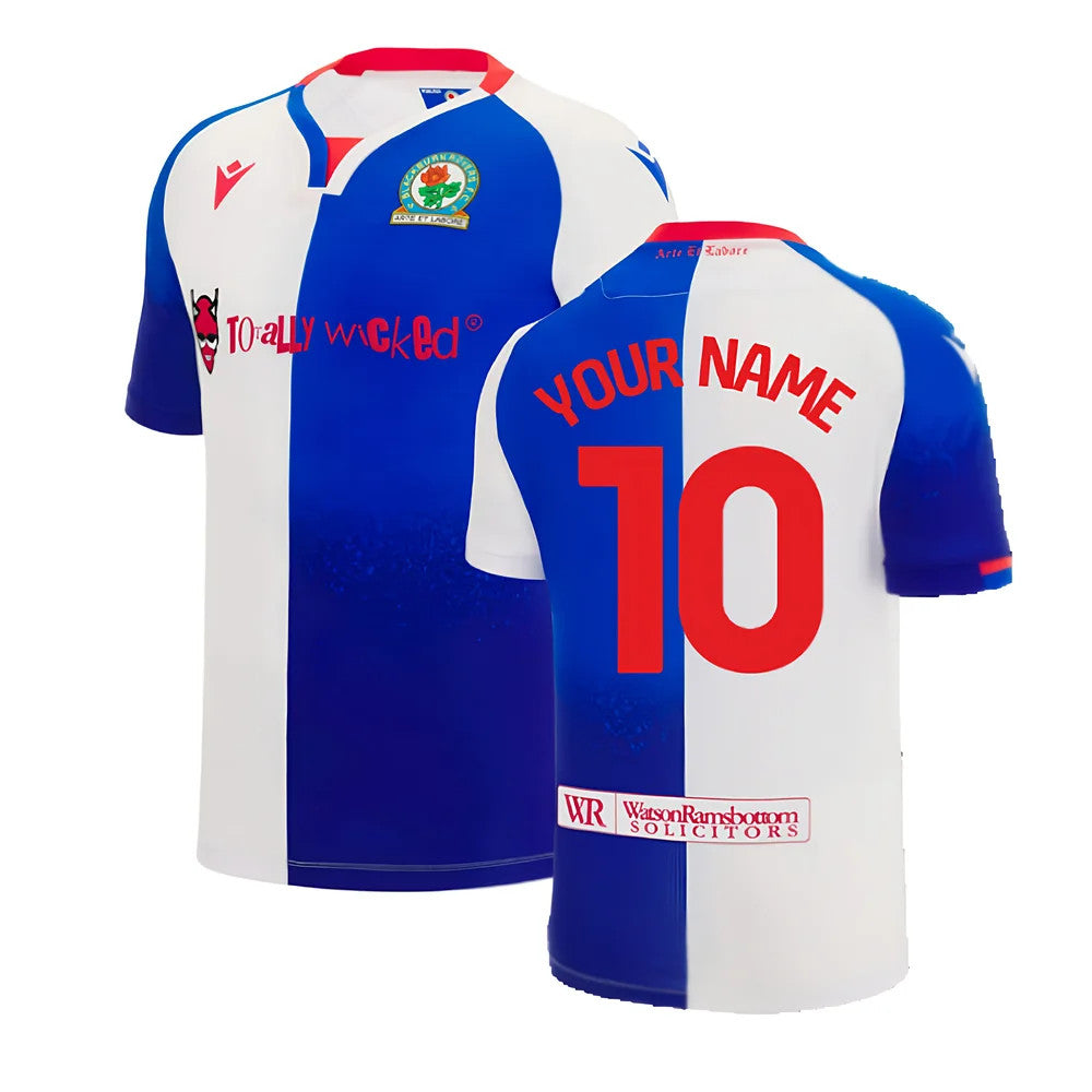 2022-2023 Blackburn Rovers Home Shirt (Your Name)_0