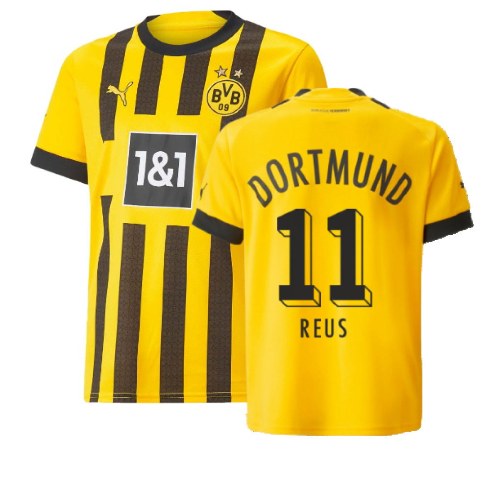 2022-2023 Borussia Dortmund Home Shirt (Kids) (REUS 11)_0