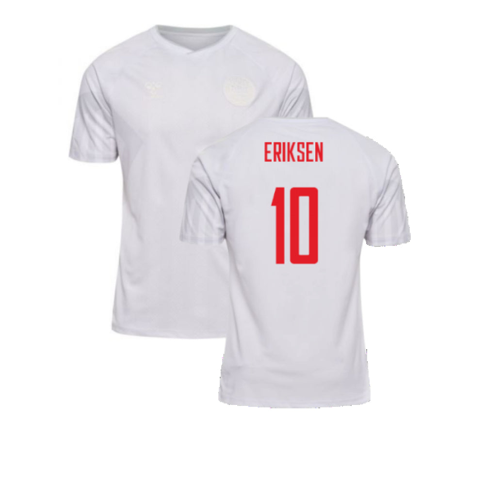 2022-2023 Denmark Away Shirt (Eriksen 10)_0