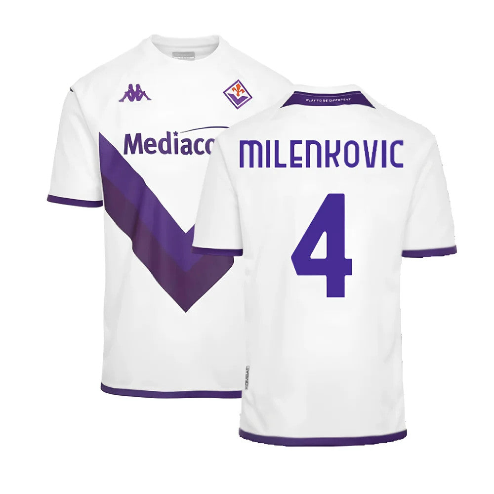 2022-2023 Fiorentina Away Shirt (MILENKOVIC 4)_0