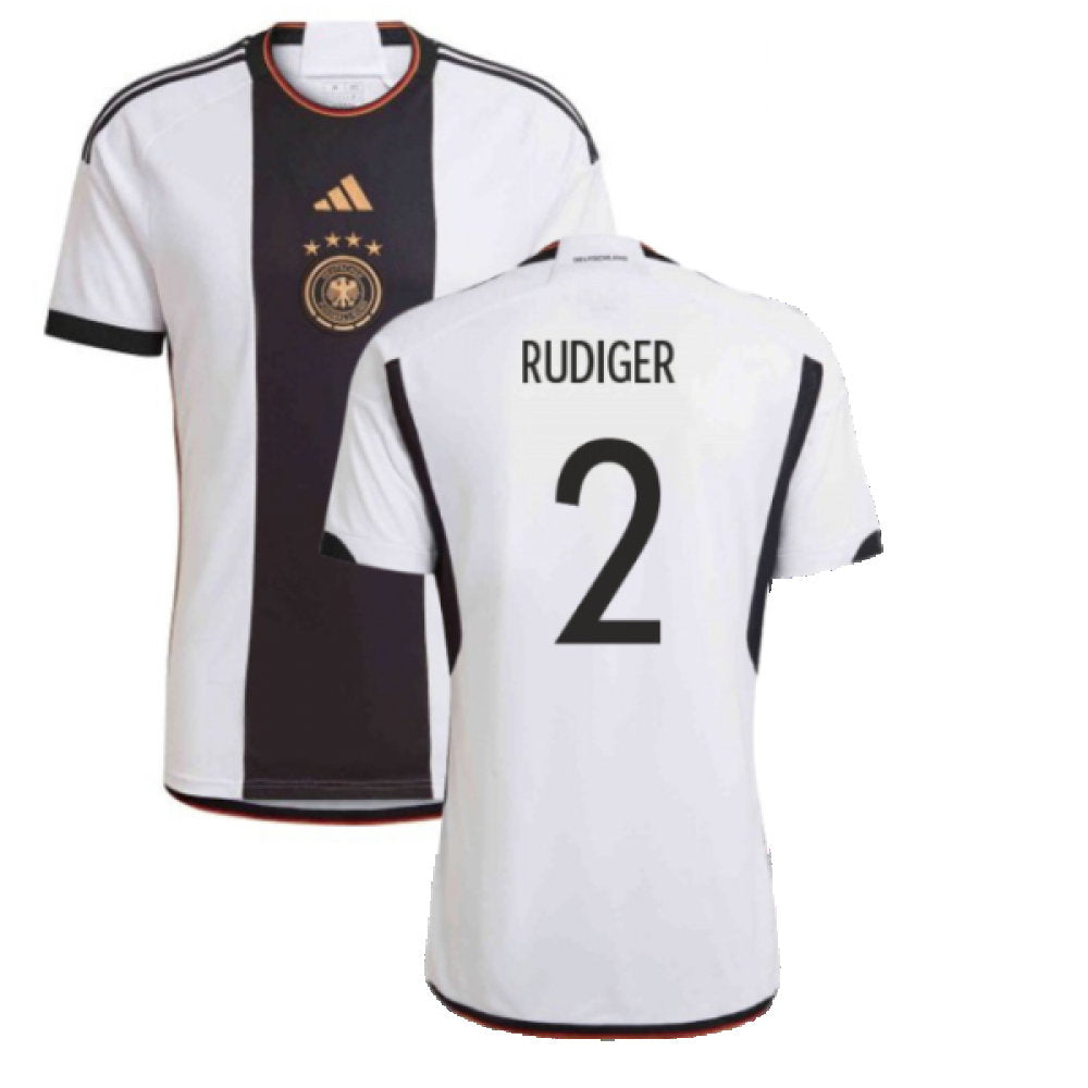 2022-2023 Germany Home Shirt (Kids) (RUDIGER 2)_0