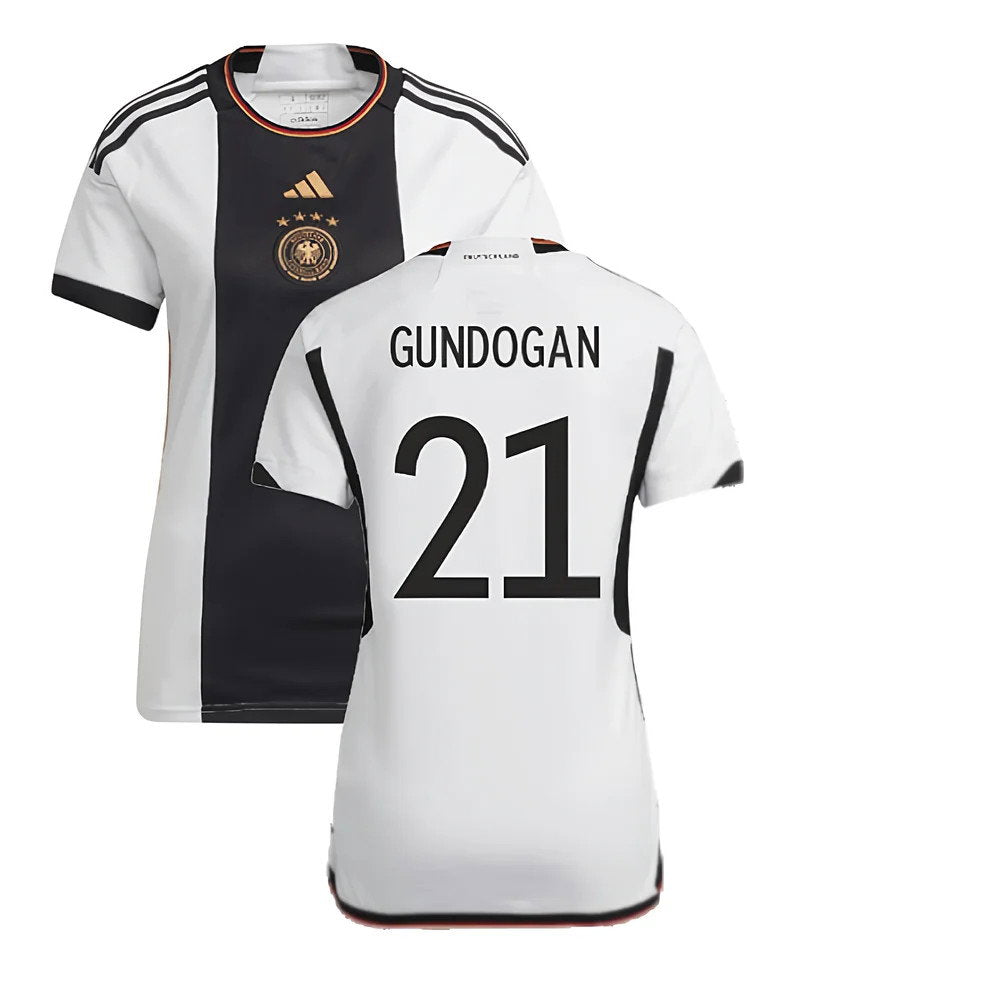 2022-2023 Germany Home Shirt (Ladies) (GUNDOGAN 21)_0