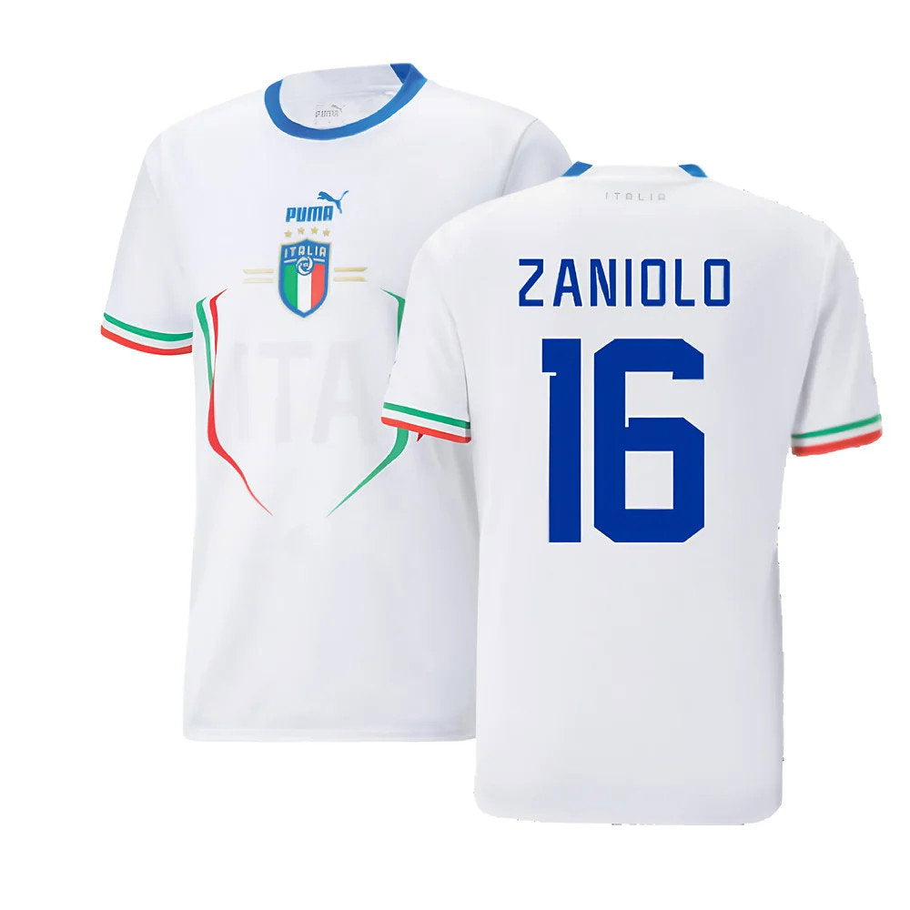 2022-2023 Italy Away Shirt (ZANIOLO 16)_0