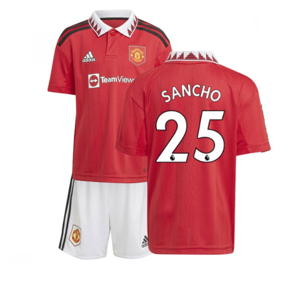 2022-2023 Man Utd Home Mini Kit (SANCHO 25)_0