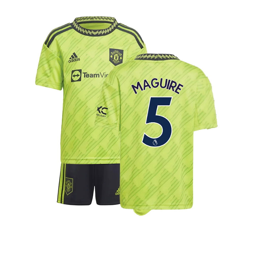 2022-2023 Man Utd Third Mini Kit (MAGUIRE 5)_0
