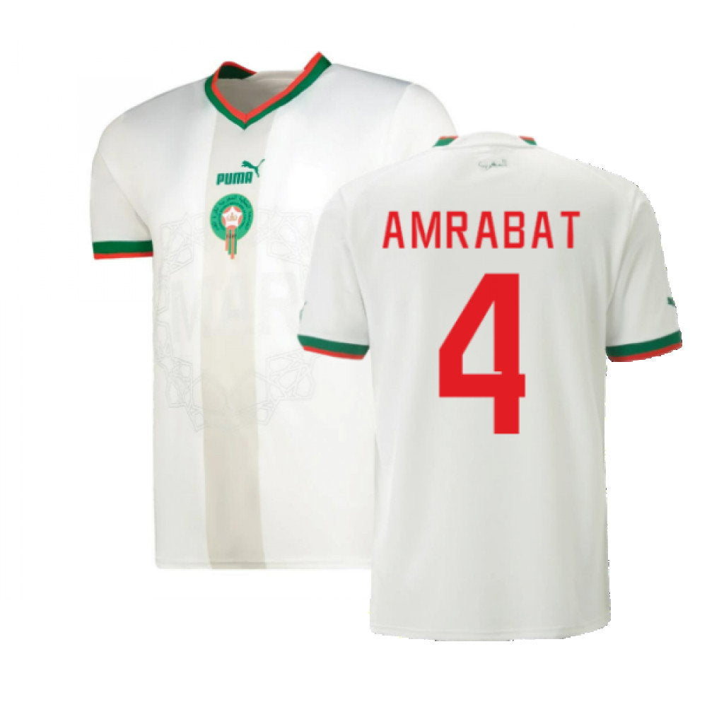 2022-2023 Morocco Away Shirt (AMRABAT 4)_0