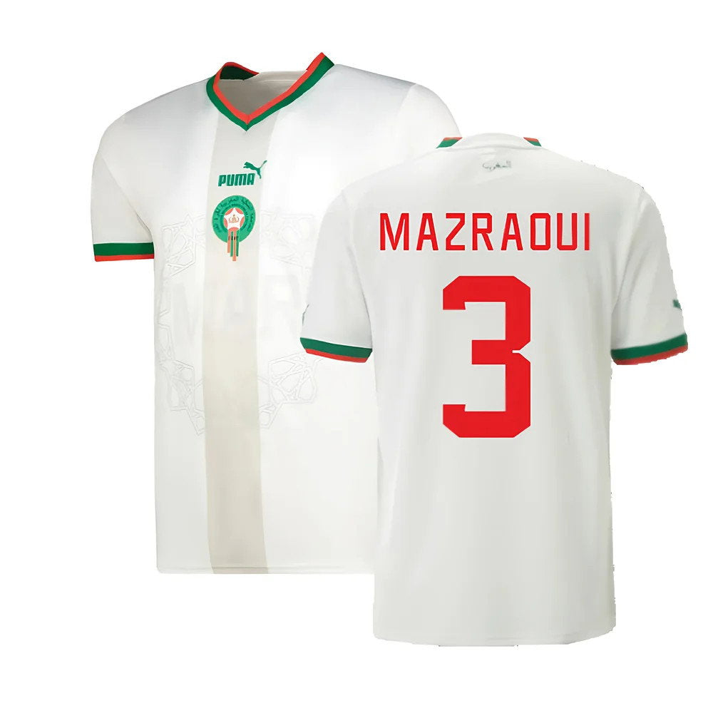 2022-2023 Morocco Away Shirt (MAZRAOUI 3)_0