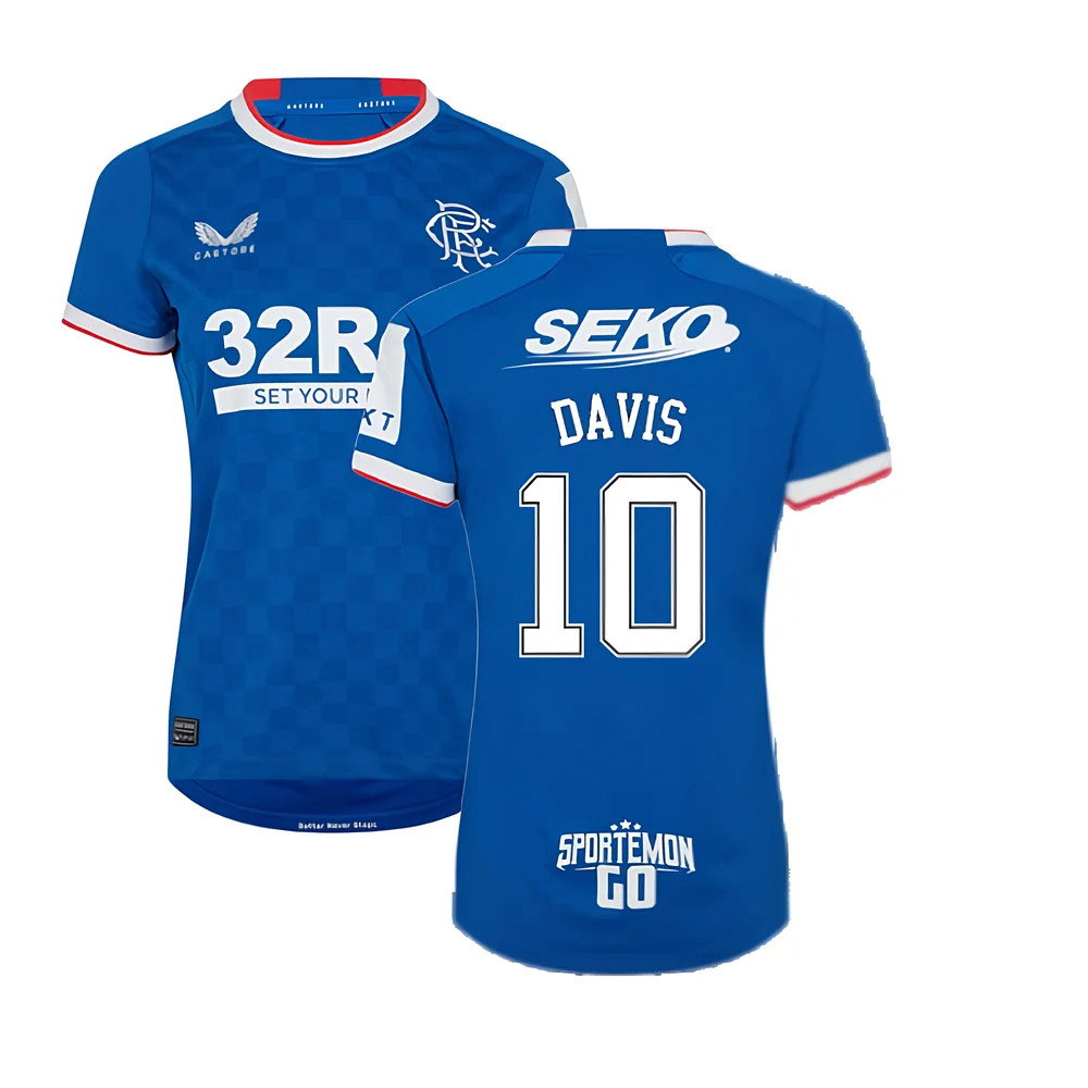 2022-2023 Rangers Home Shirt (Ladies) (DAVIS 10)_0