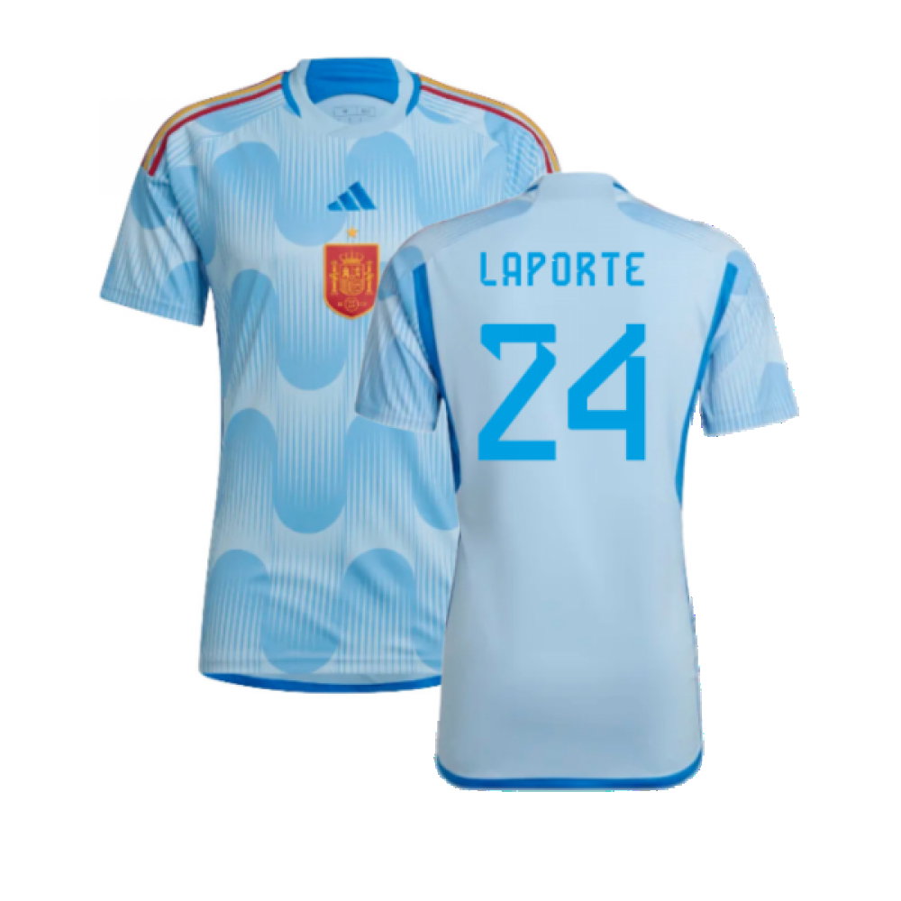 2022-2023 Spain Away Shirt (Laporte 24)_0