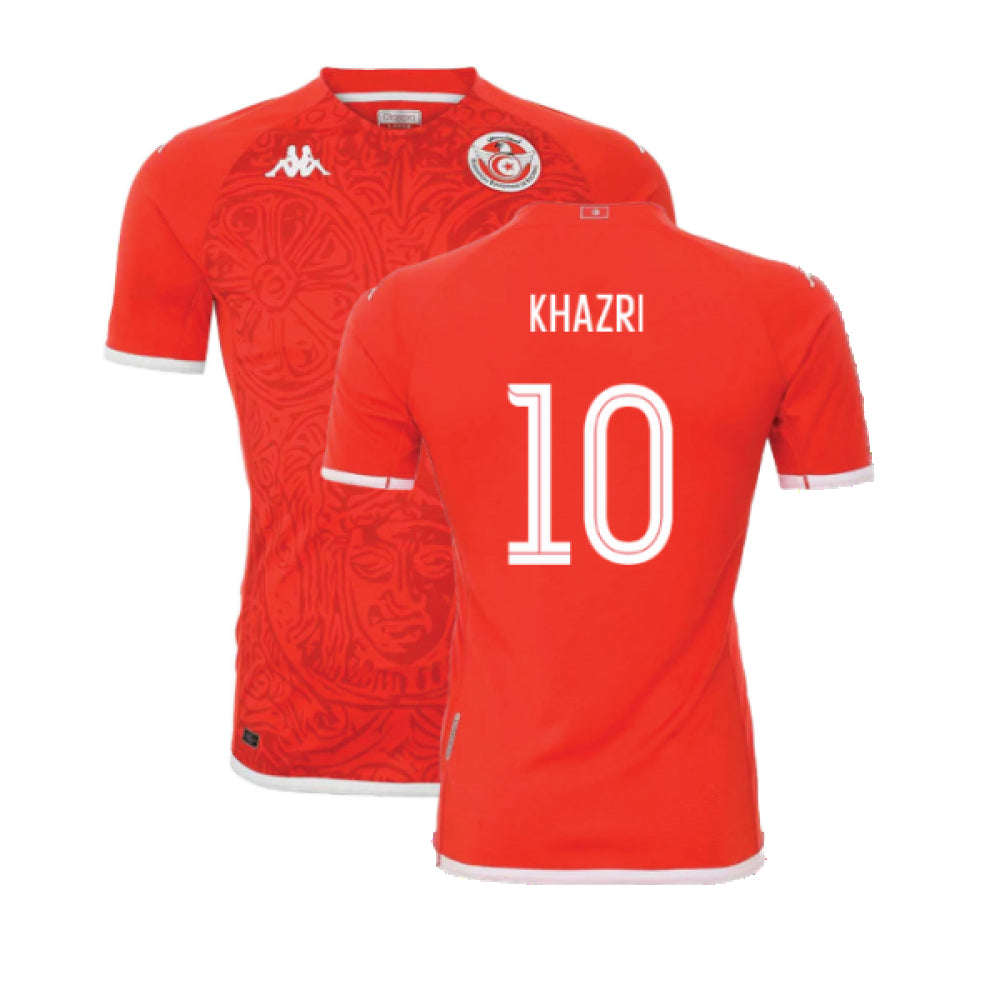 2022-2023 Tunisia Home Shirt (KHAZRI 10)_0