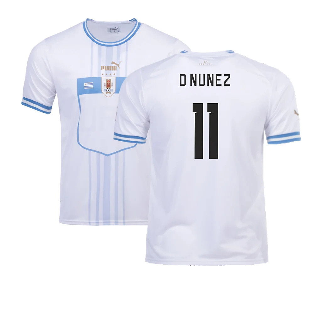 2022-2023 Uruguay Away Shirt (D Nunez 11)_0