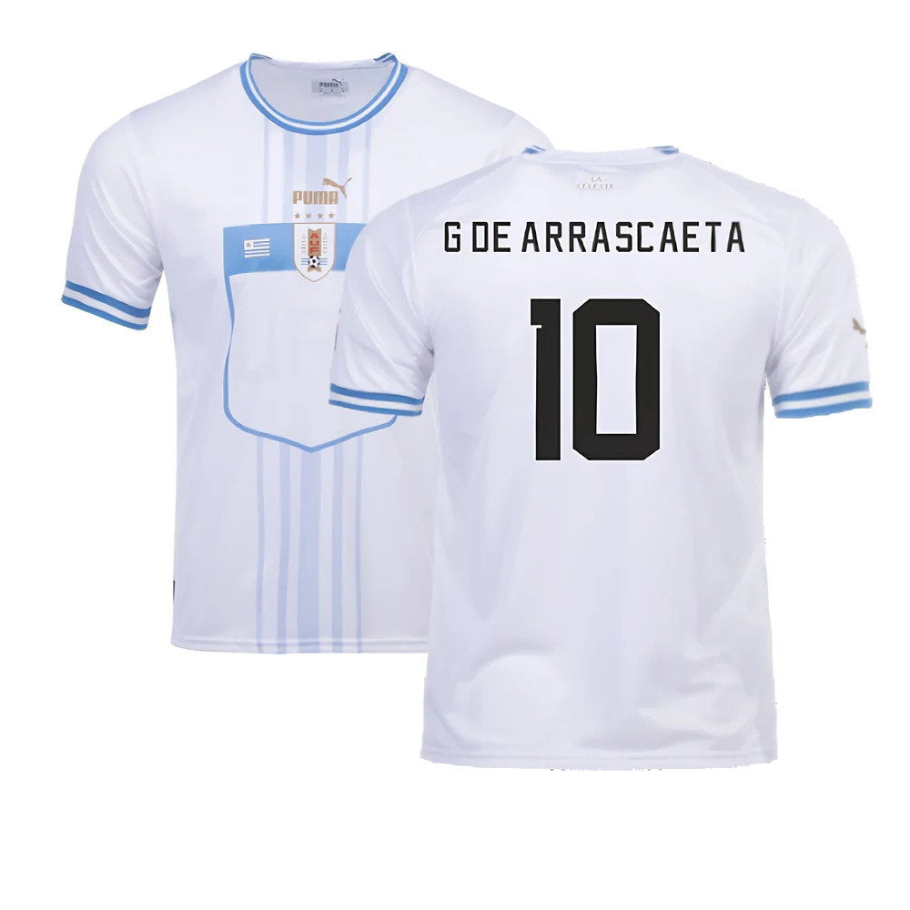 2022-2023 Uruguay Away Shirt (G De Arrascaeta 10)_0