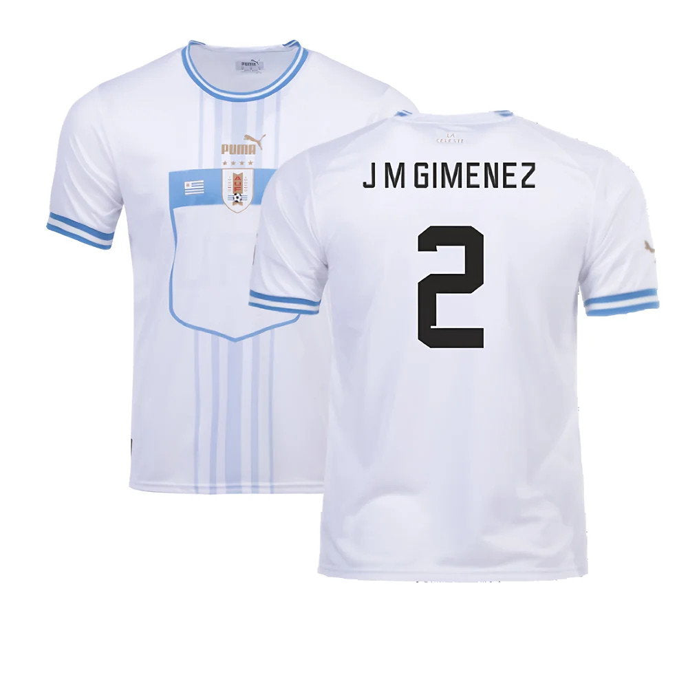 2022-2023 Uruguay Away Shirt (J M Gimenez 2)_0