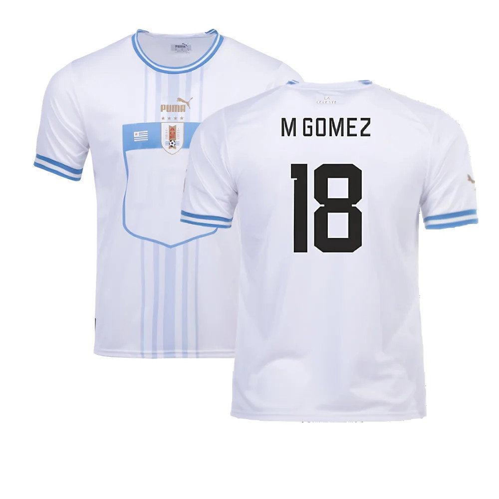 2022-2023 Uruguay Away Shirt (M Gomez 18)_0