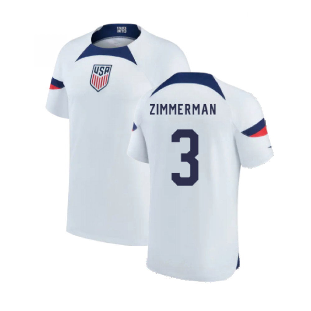 2022-2023 USA Home Shirt (Kids) (ZIMMERMAN 3)_0