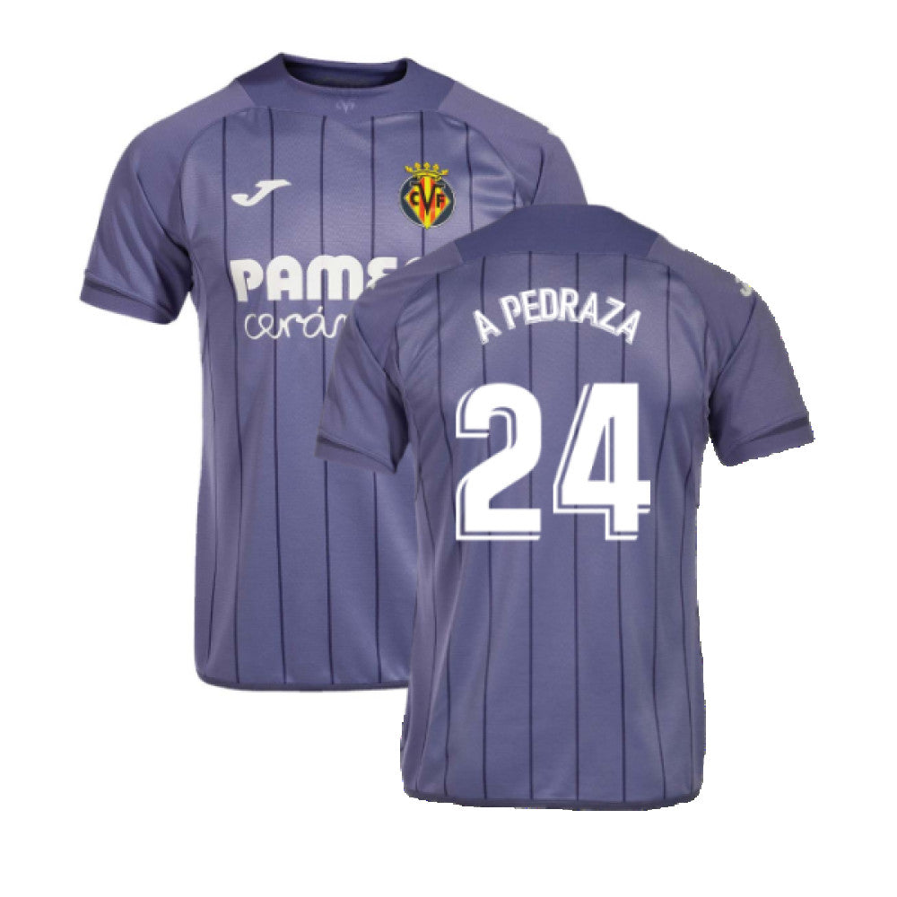 2022-2023 Villareal Away Shirt (A PEDRAZA 24)_0