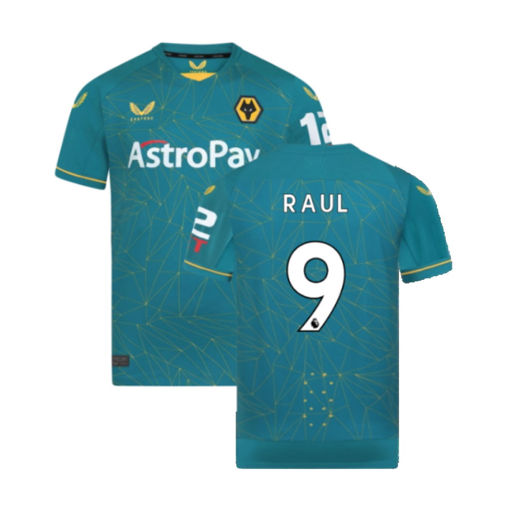 2022-2023 Wolves Away Pro Jersey (RAUL 9)_0