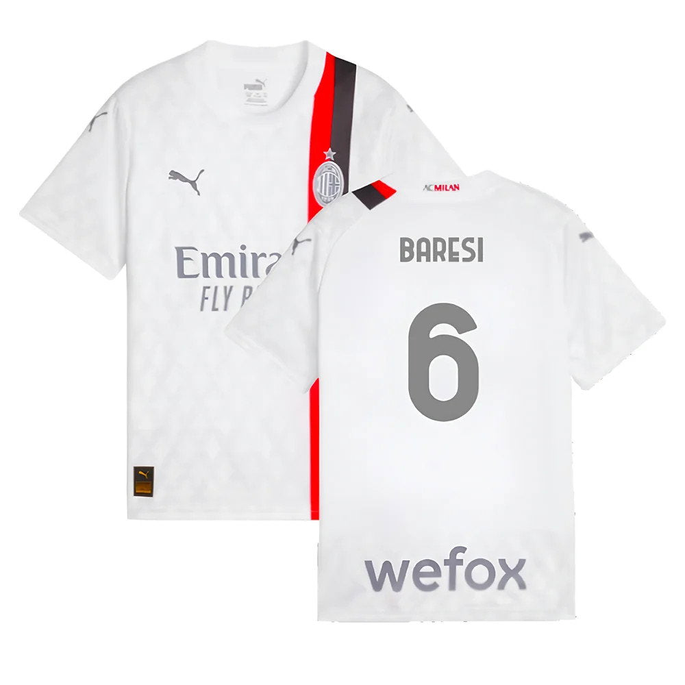 2023-2024 AC Milan Away Shirt (Kids) (Baresi 6)_0