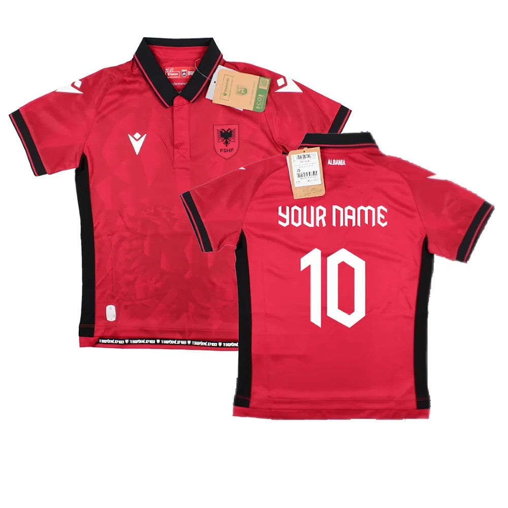 2023-2024 Albania Home Authentic Shirt (Kids) (Your Name)_0