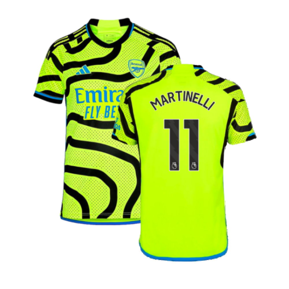 2023-2024 Arsenal Away Shirt (Kids) (Martinelli 11)_0