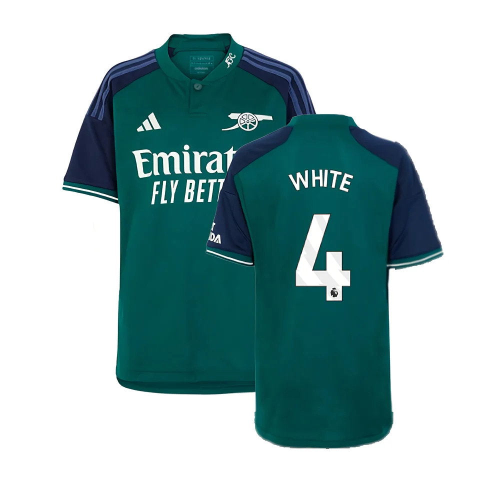 2023-2024 Arsenal Third Shirt (Kids) (White 4)_0