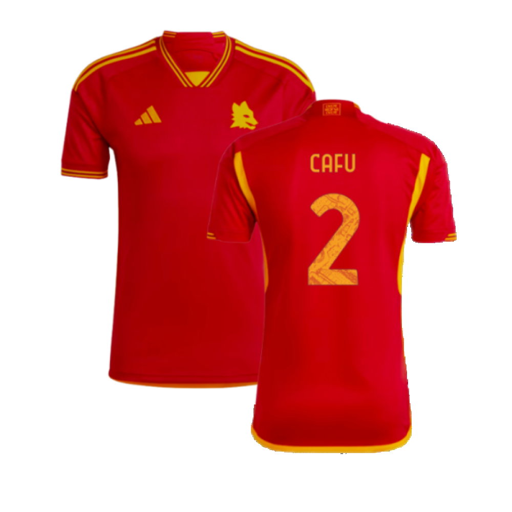 2023-2024 AS Roma Home Shirt (CAFU 2)_0
