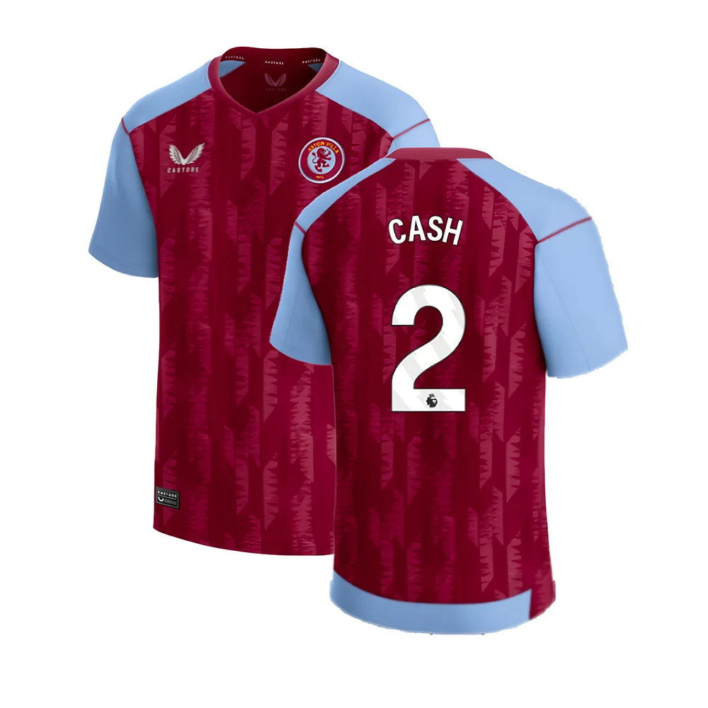 2023-2024 Aston Villa Home Shirt (Kids) (Cash 2)_0