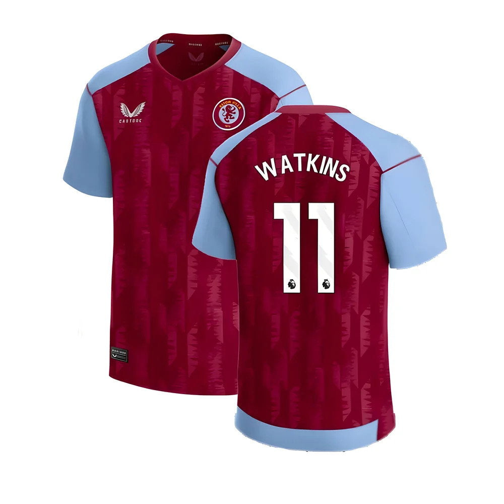 2023-2024 Aston Villa Home Shirt (Kids) (Watkins 11)_0