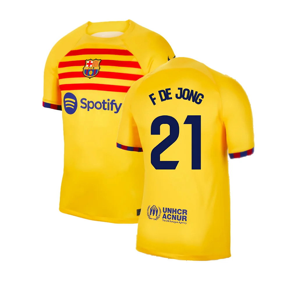 2023-2024 Barcelona Fourth Shirt (F De Jong 21)_0