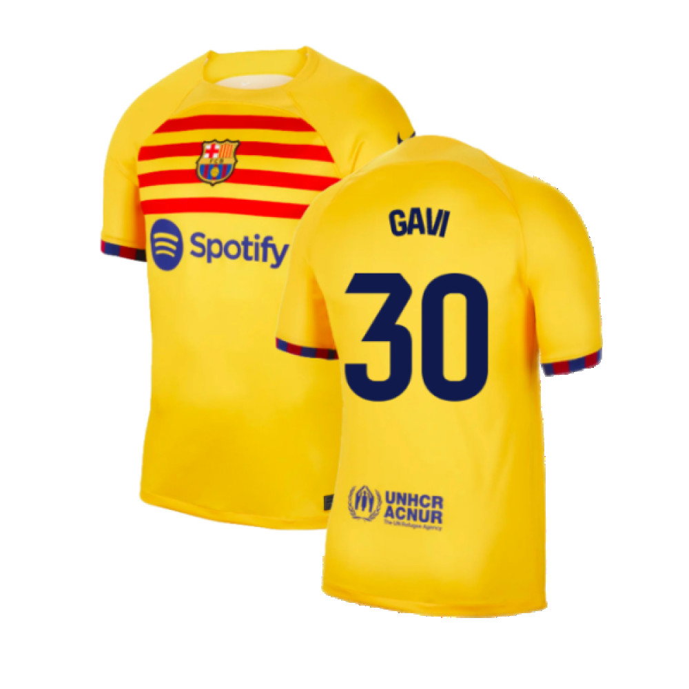 2023-2024 Barcelona Fourth Shirt (Gavi 30)_0