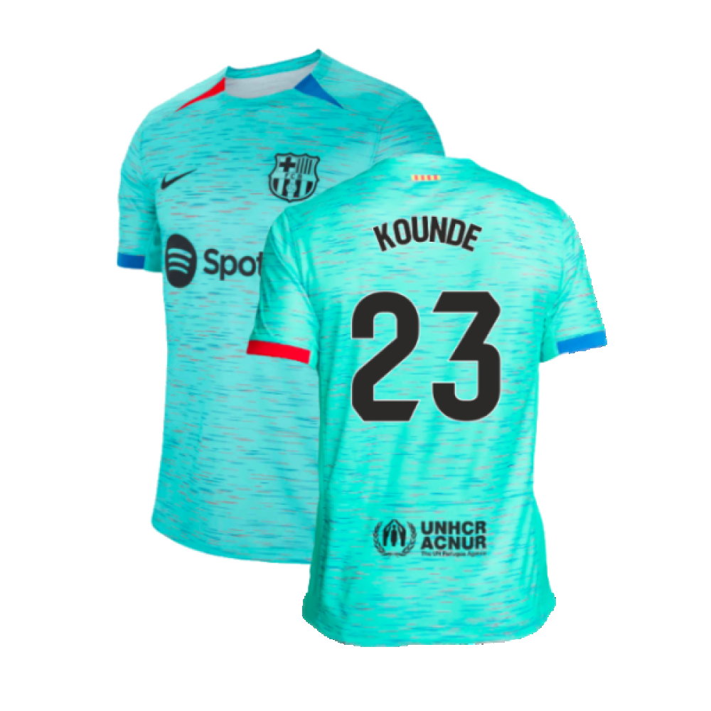 2023-2024 Barcelona Third Shirt (Kounde 23)_0