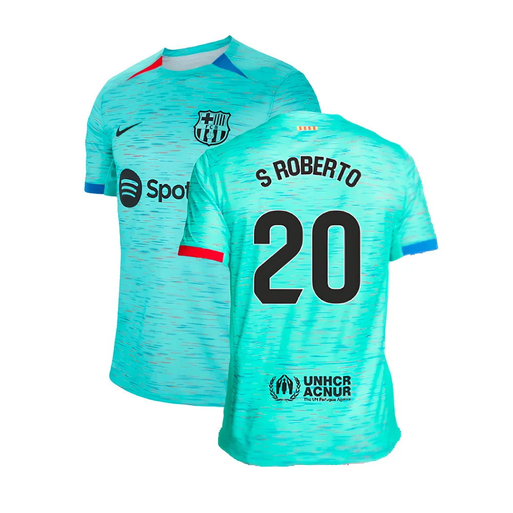 2023-2024 Barcelona Third Shirt (S Roberto 20)_0