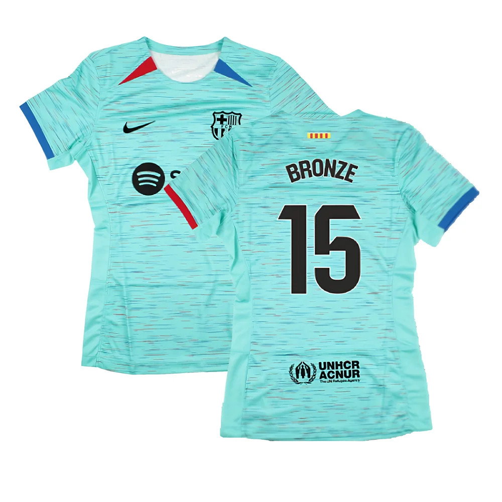 2023-2024 Barcelona Third Shirt (Womens) (Bronze 15)_0