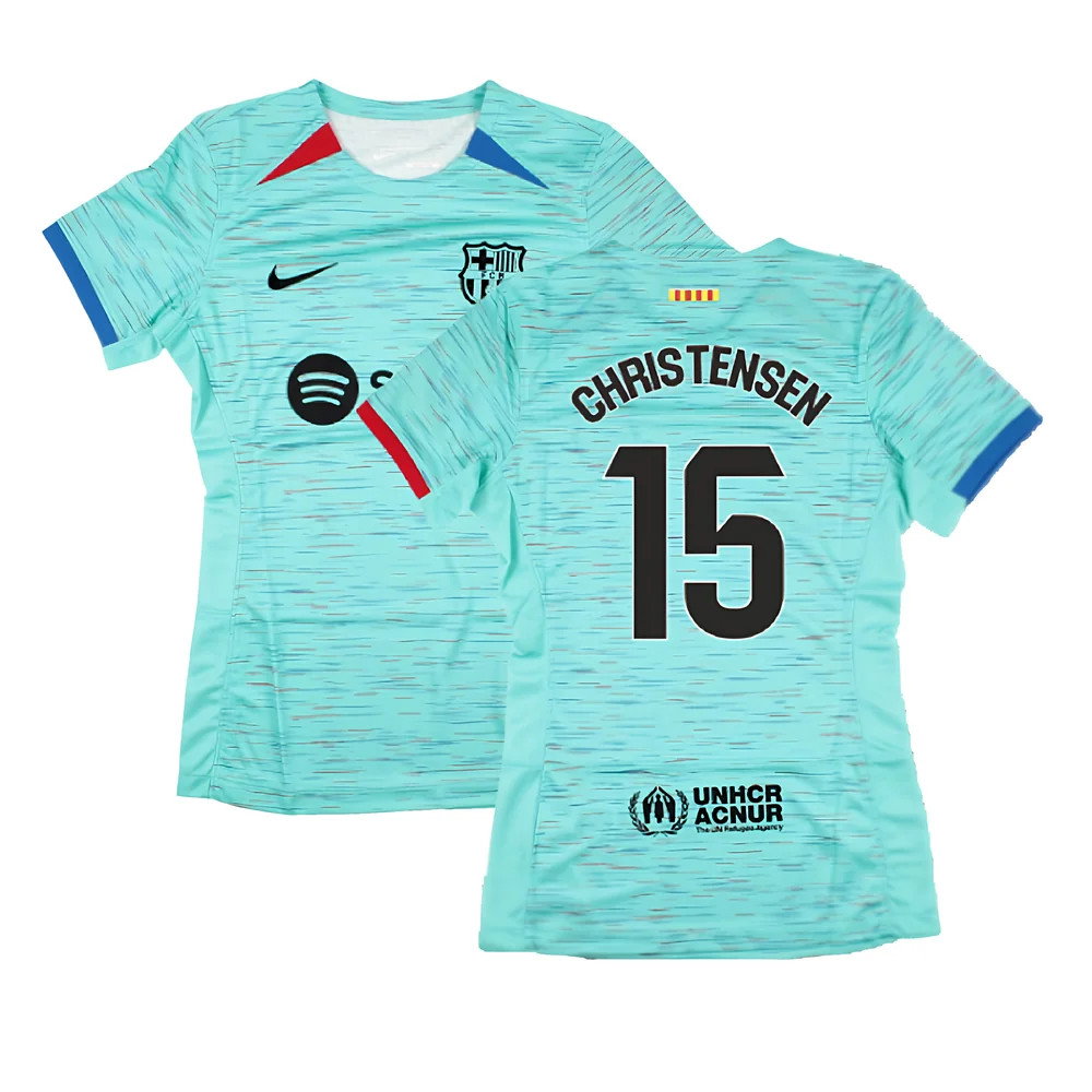 2023-2024 Barcelona Third Shirt (Womens) (Christensen 15)_0