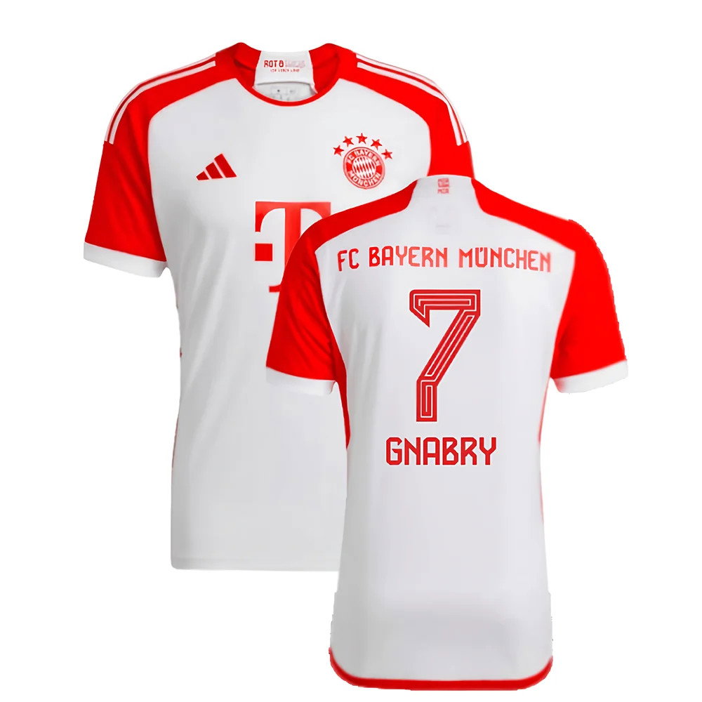 2023-2024 Bayern Munich Home Shirt (Gnabry 7)_0