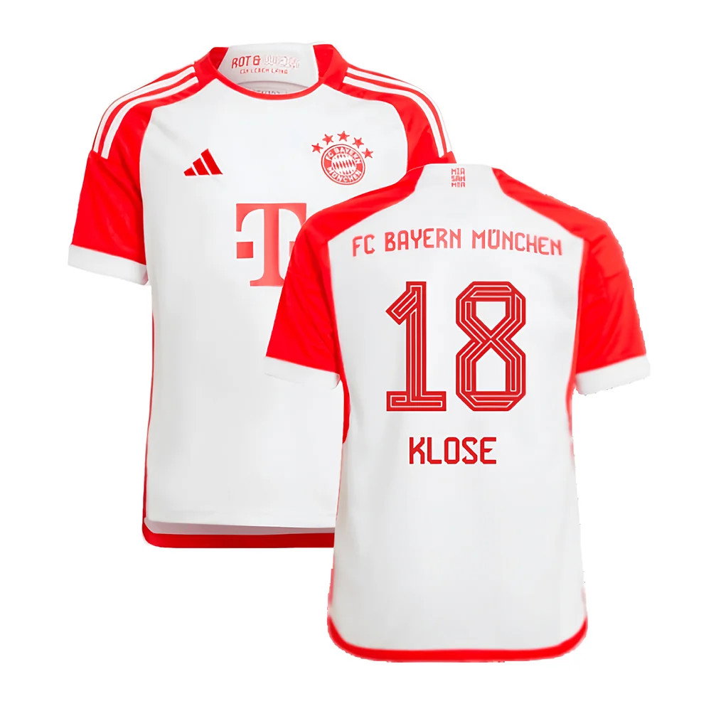 2023-2024 Bayern Munich Home Shirt (Kids) (Klose 18)_0