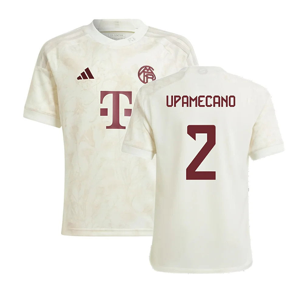 2023-2024 Bayern Munich Third Shirt (Kids) (Upamecano 2)_0